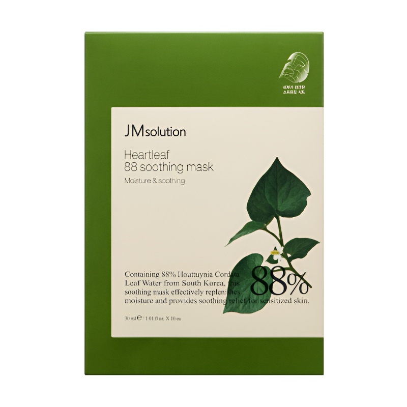 JM Solution Heartleaf 88 Soothing Mask 1Pc