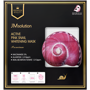JM Solution Active Pink Snail Whitening Mask Premium 1Pc