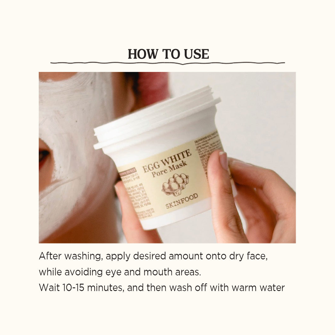 Skinfood Egg White Pore Mask 120g