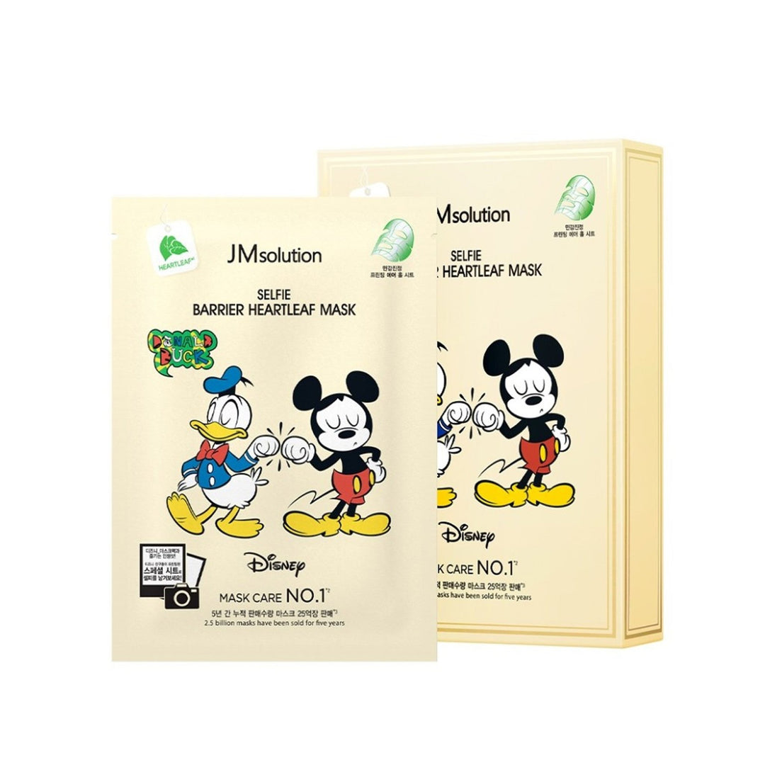 JM Solution Disney Collection Selfie Barrier Heartleaf Mask 1Pcs