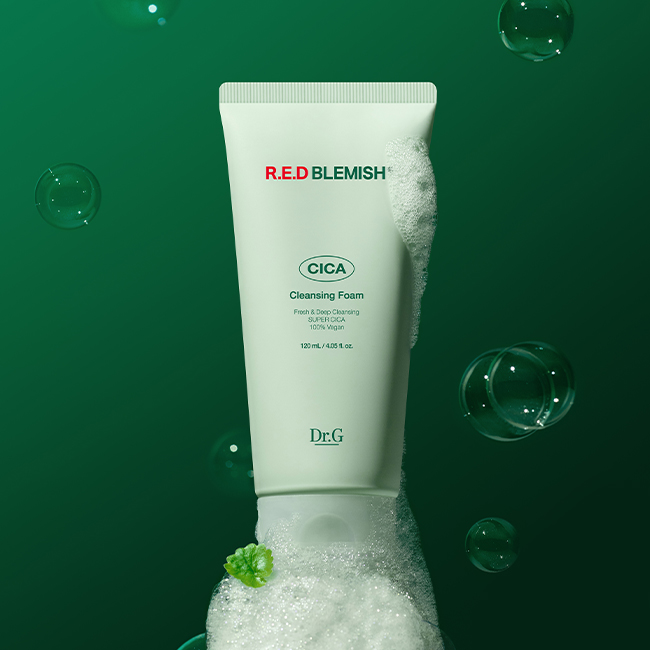 Dr.G R.E.D Blemish Cica Cleansing Foam 120ml