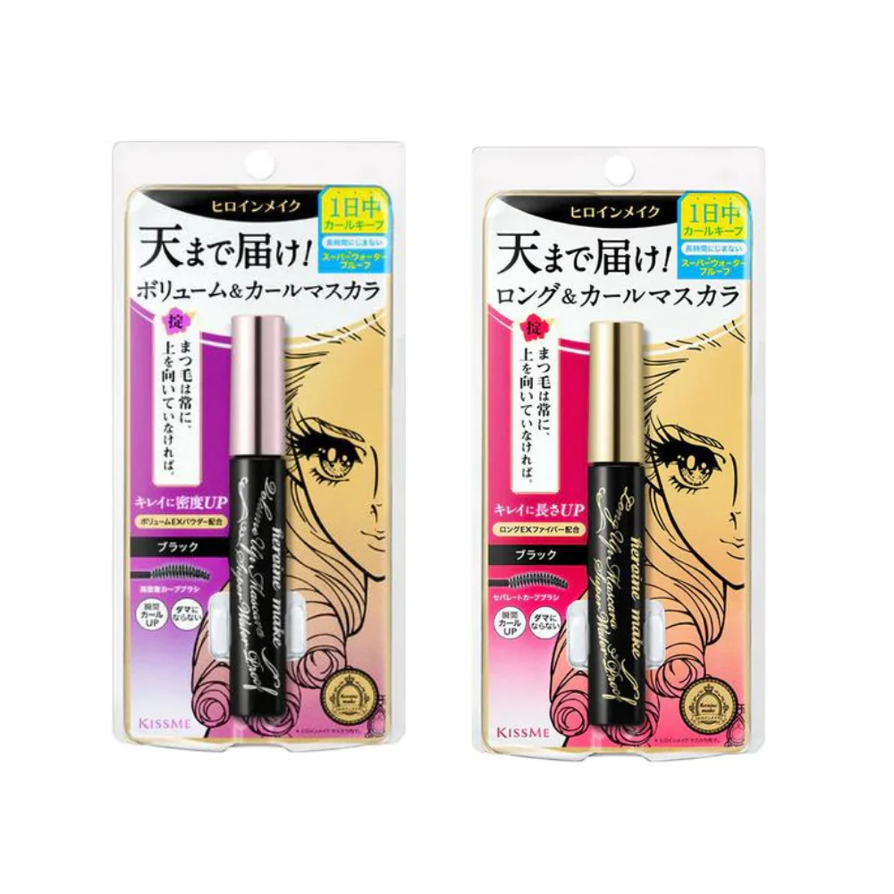 Kiss Me Heroine Make Long Up Mascara Super Waterproof