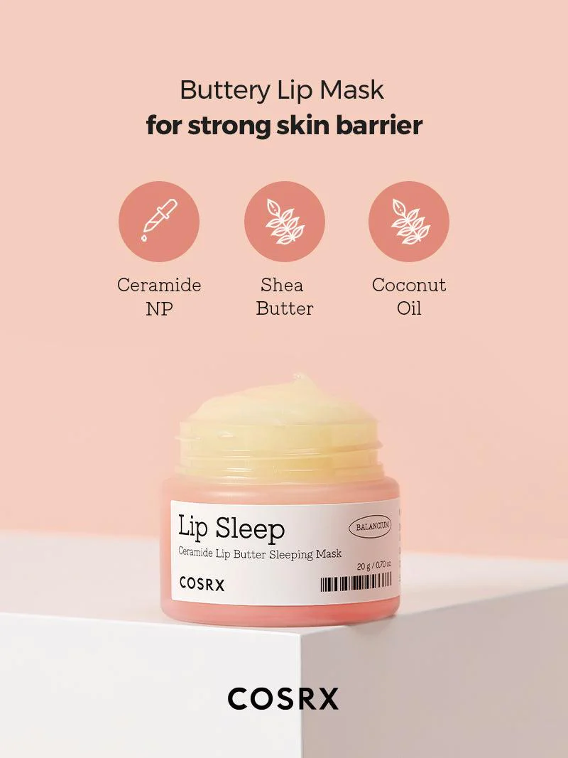 Cosrx Balancium Ceramide Lip Butter Sleeping Mask 20g