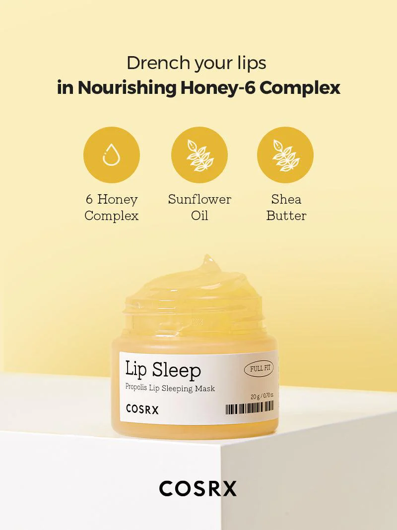 Cosrx Full Fit Propolis Lip Sleeping Mask 20g