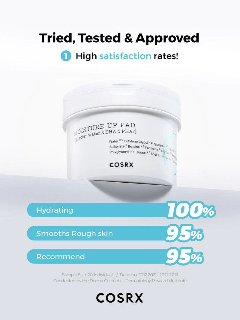 Cosrx One Step Moisture Up Pads 70 Pads