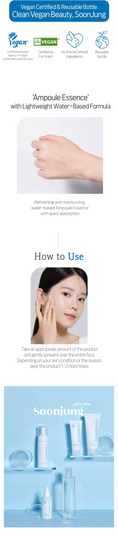 Load image into Gallery viewer, Etude House Soon Jung Cica Calming Ampoule Essence 50ml
