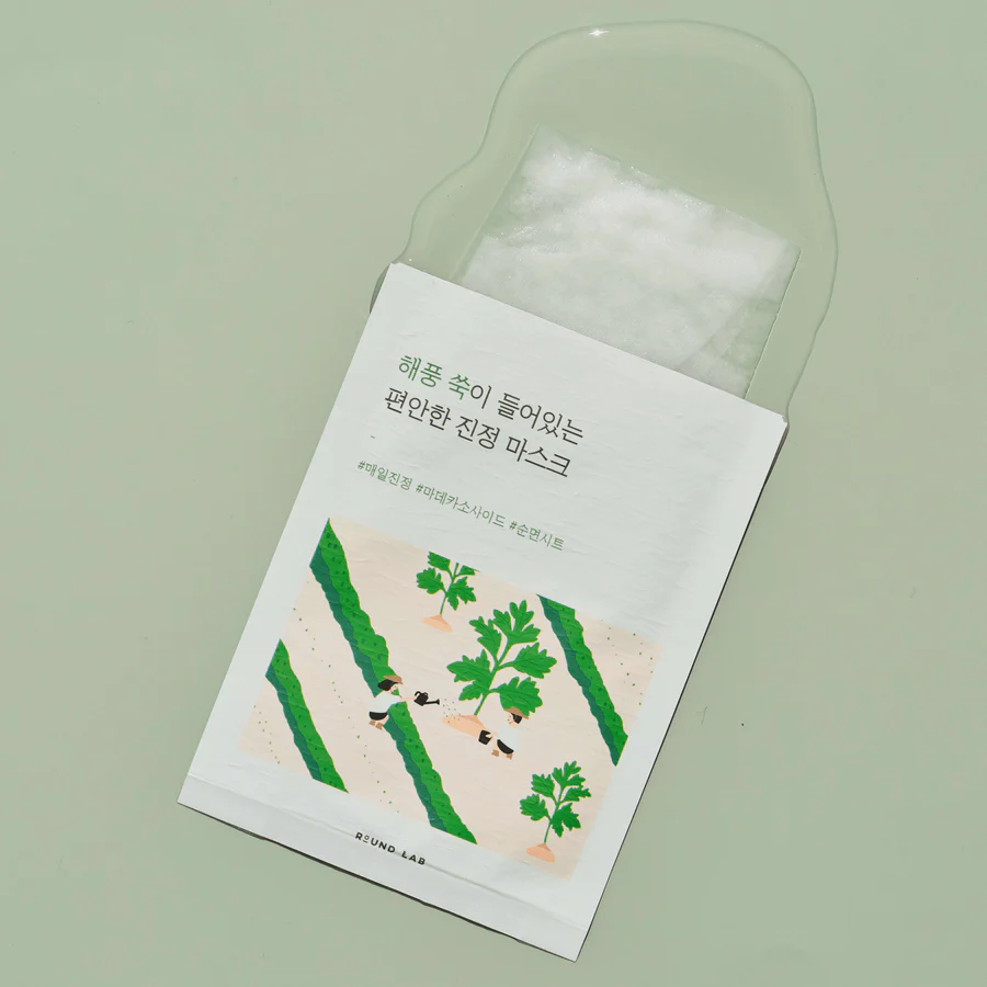 Round Lab Mugwort Calming Sheet Mask 1pcs