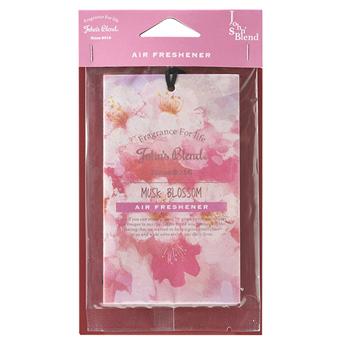 John's Blend Fragrance Air Freshener sheet