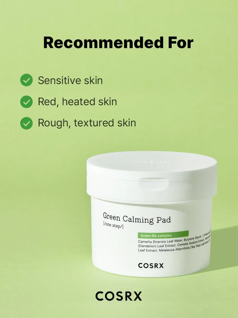 Cosrx One Step Green Calming Pad 70 Pads