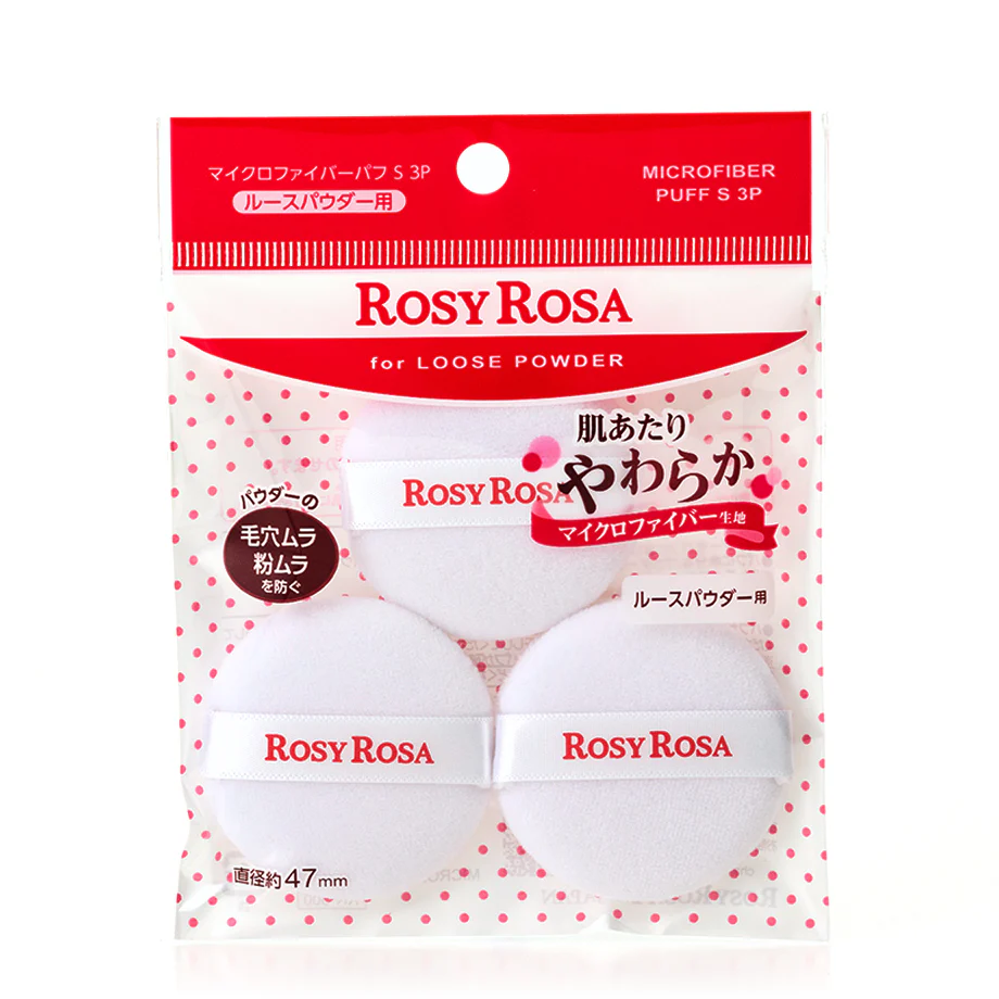 Rosy Rosa Micro Fiber Puff S 3P