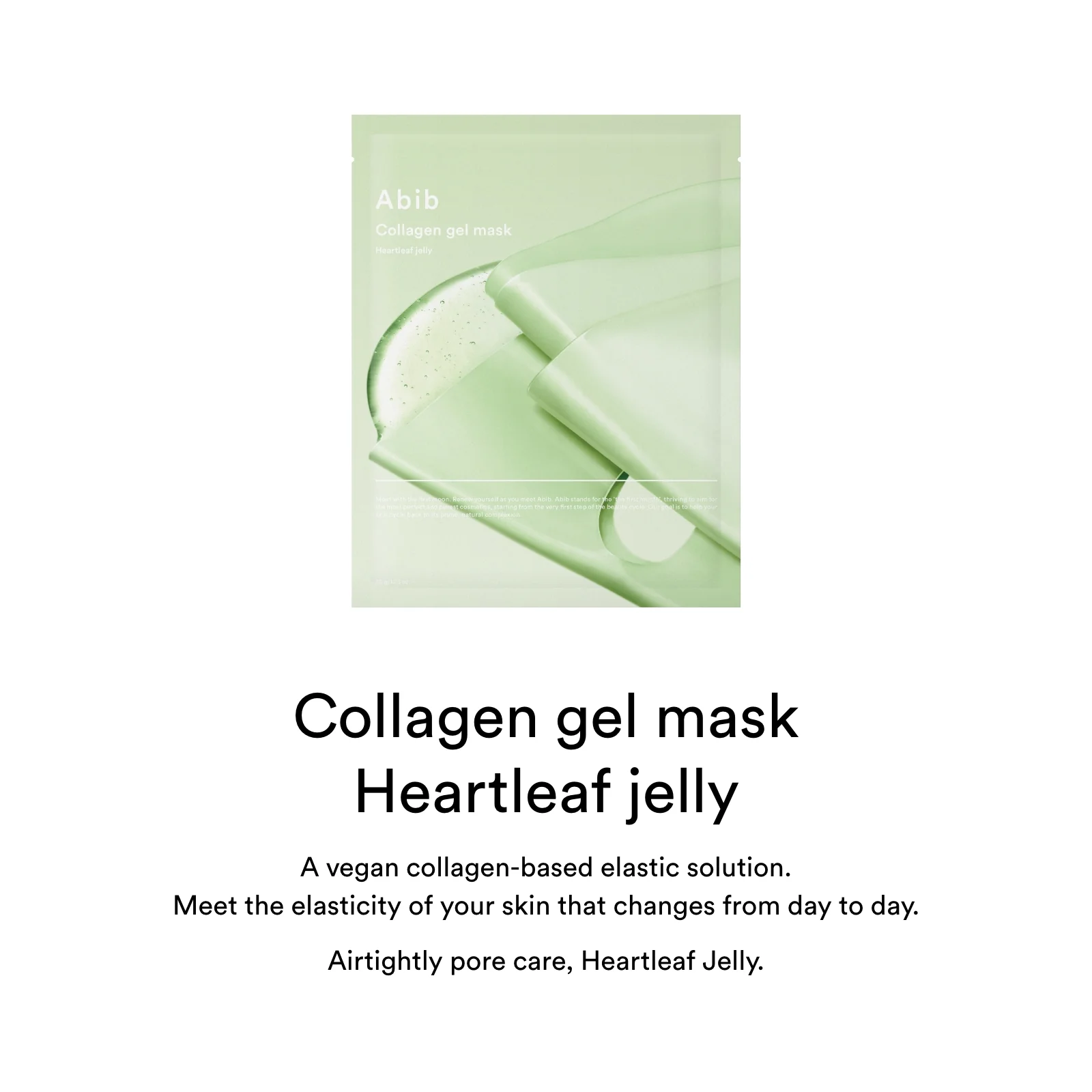 Abib Collagen Gel Mask Heartleaf Jelly 1Pcs