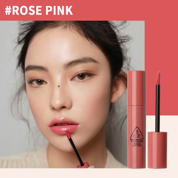 3CE Glaze Lip Tint #Rose Pink