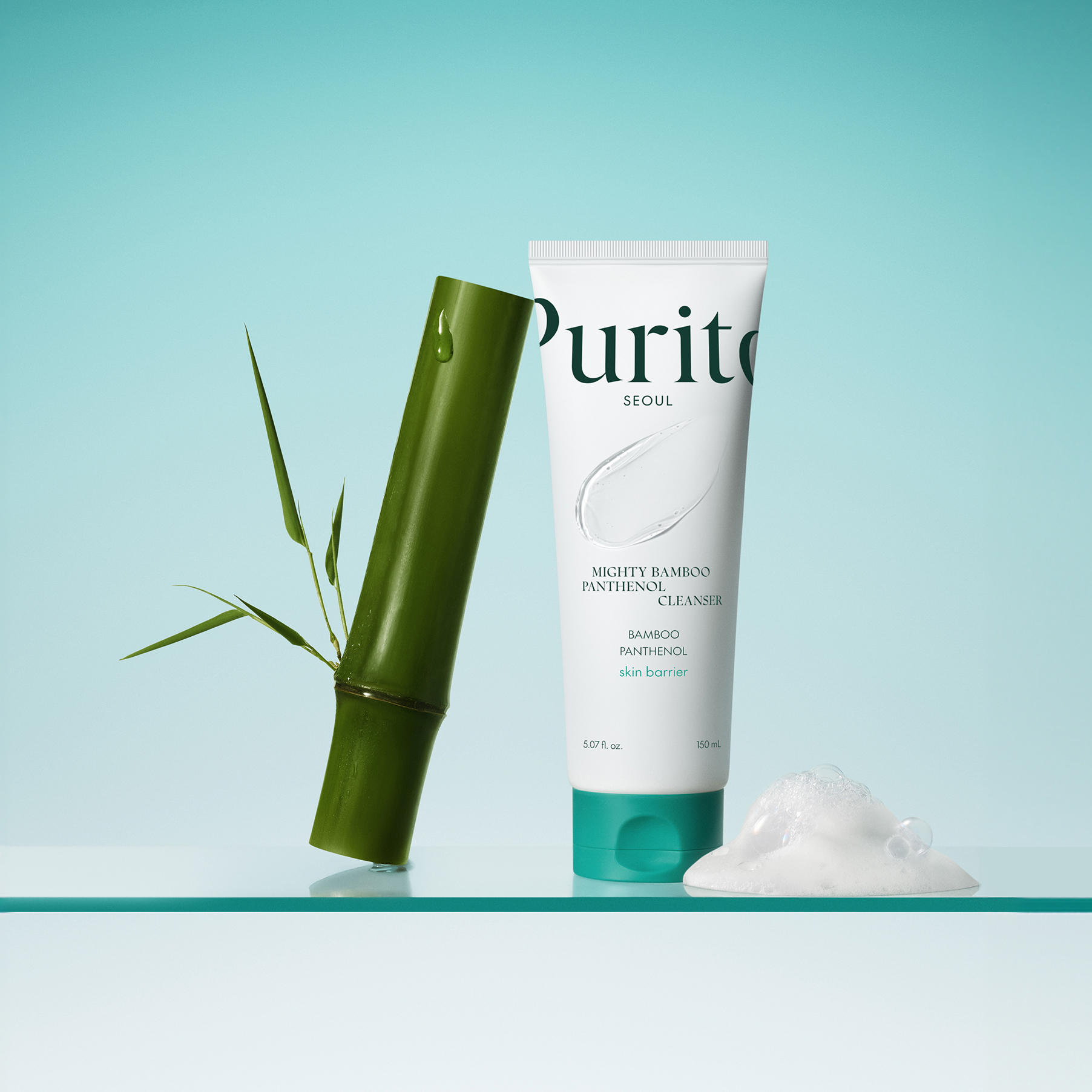 Purito Mighty Bamboo Panthenol Cleanser 150ml