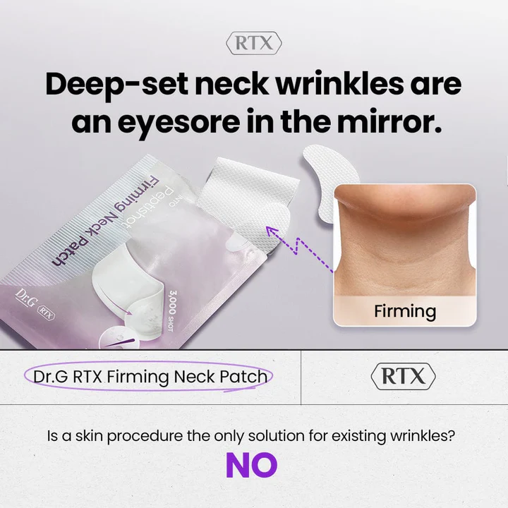 Dr.G RTX INTO Peptishot Firming Neck Patch 1ea