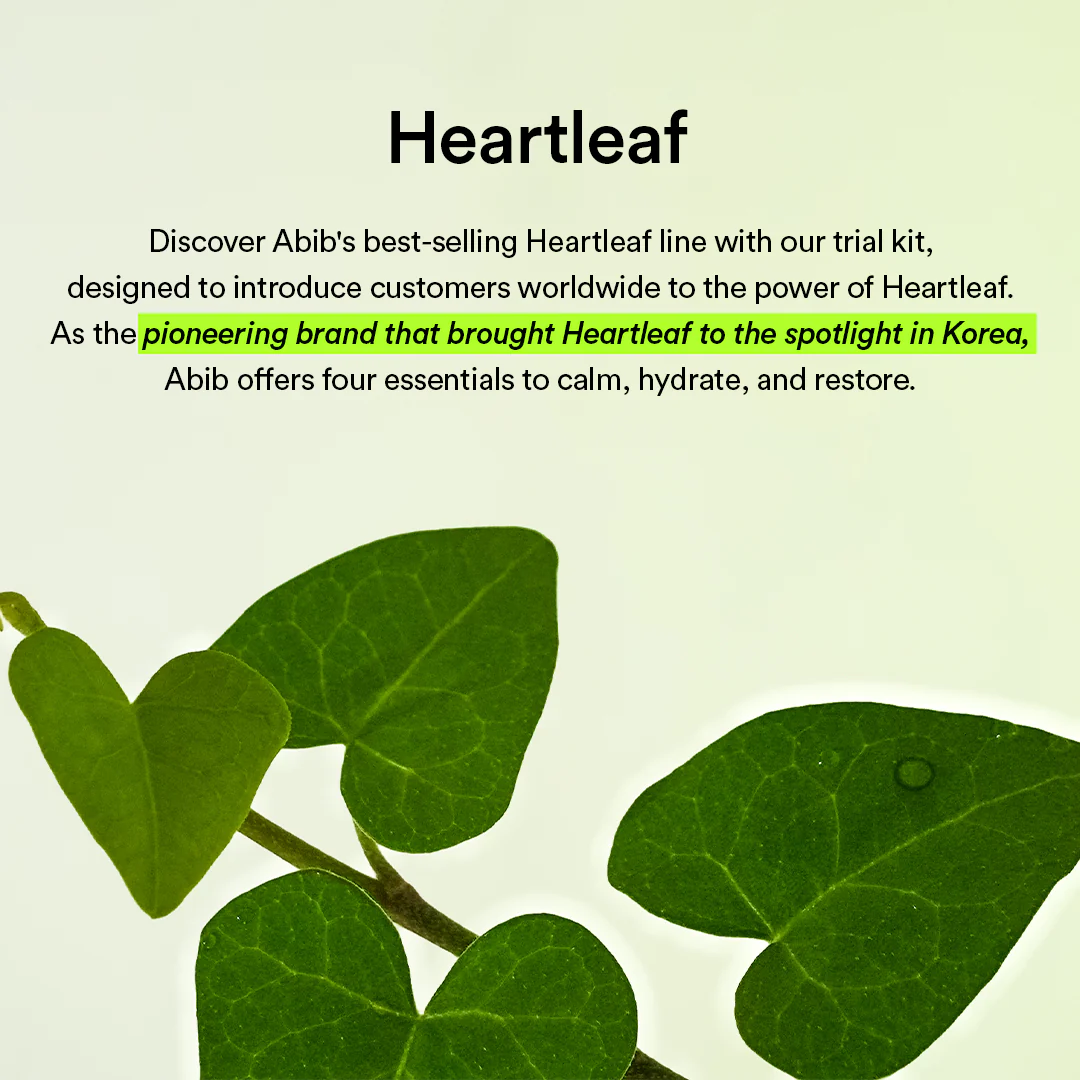 Abib Heartleaf Calming Trial Kit