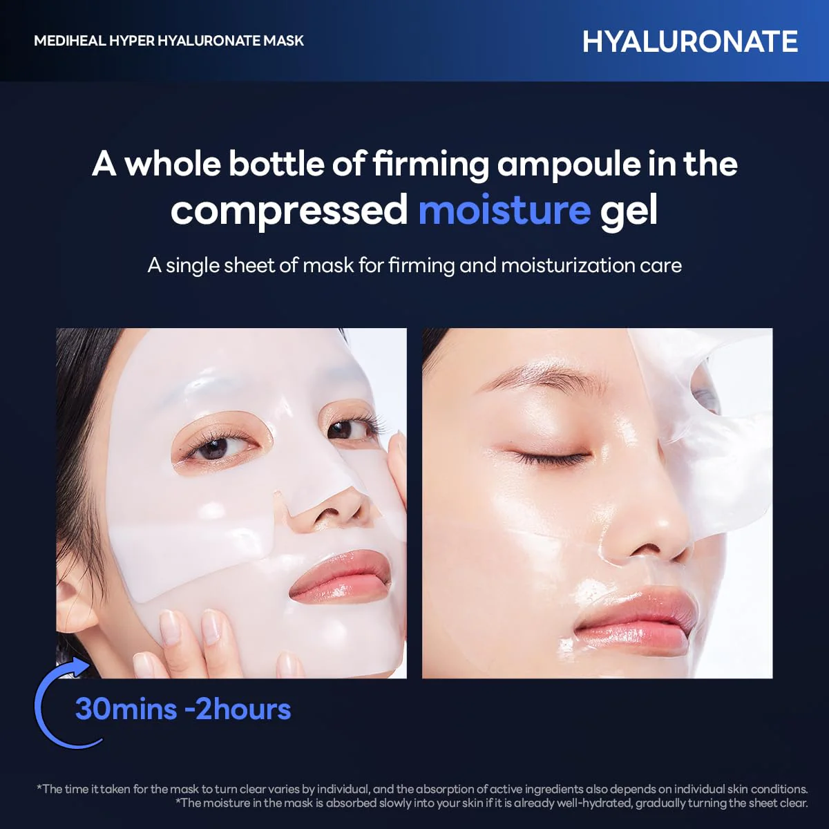 Mediheal Hyper Hyaluronate Mask 1pcs