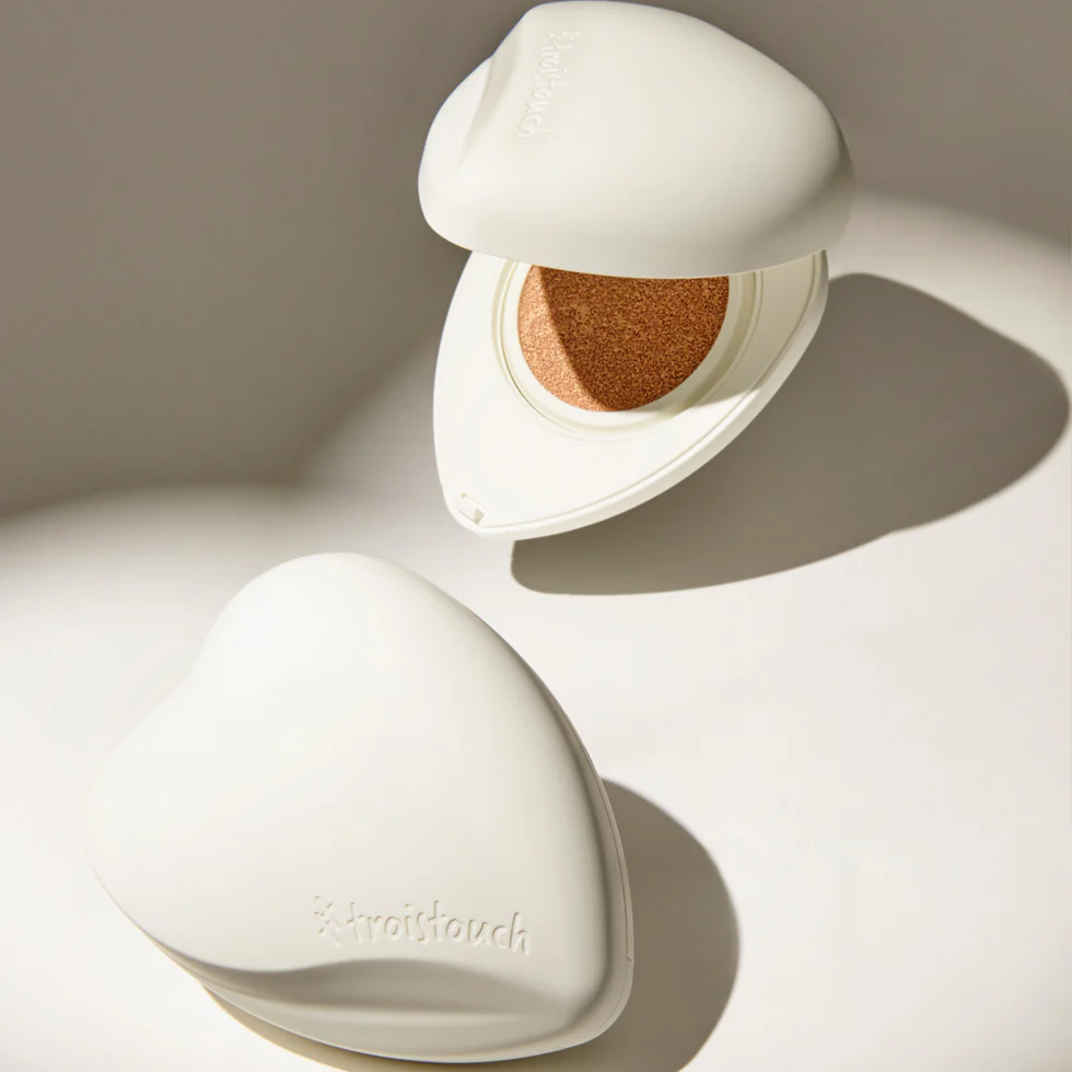 Troistouch Heart Matte Cover Cushion