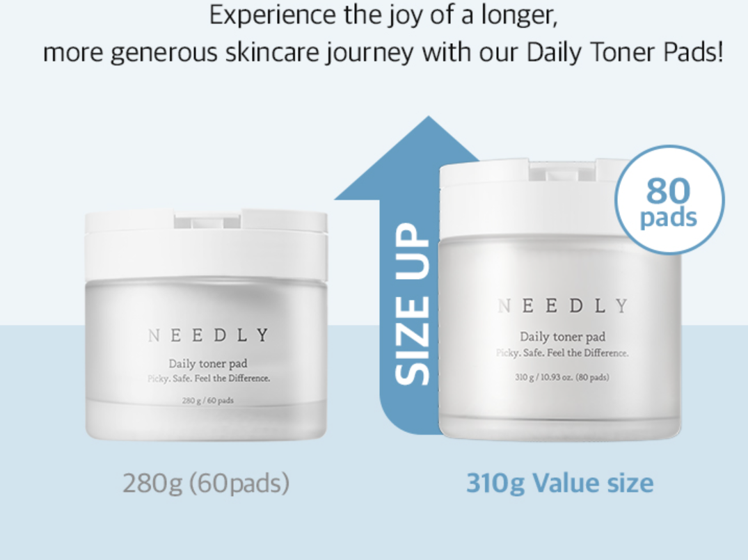 Needly Daily Toner Pad 80 Pads