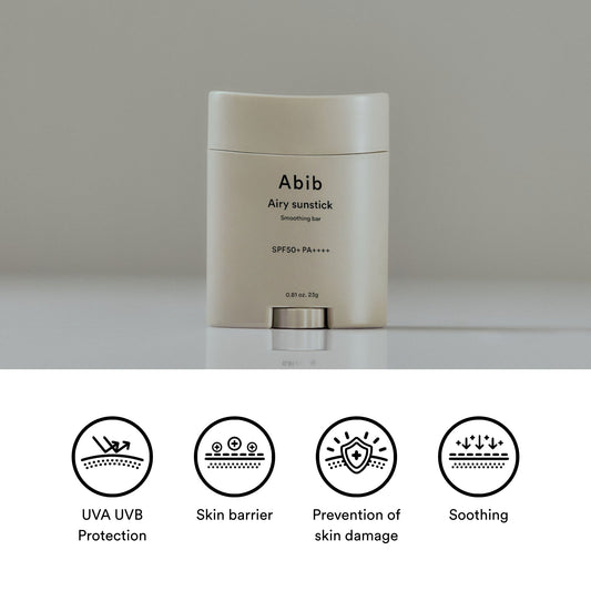 Abib Airy Sunstick Smoothing Bar 23g