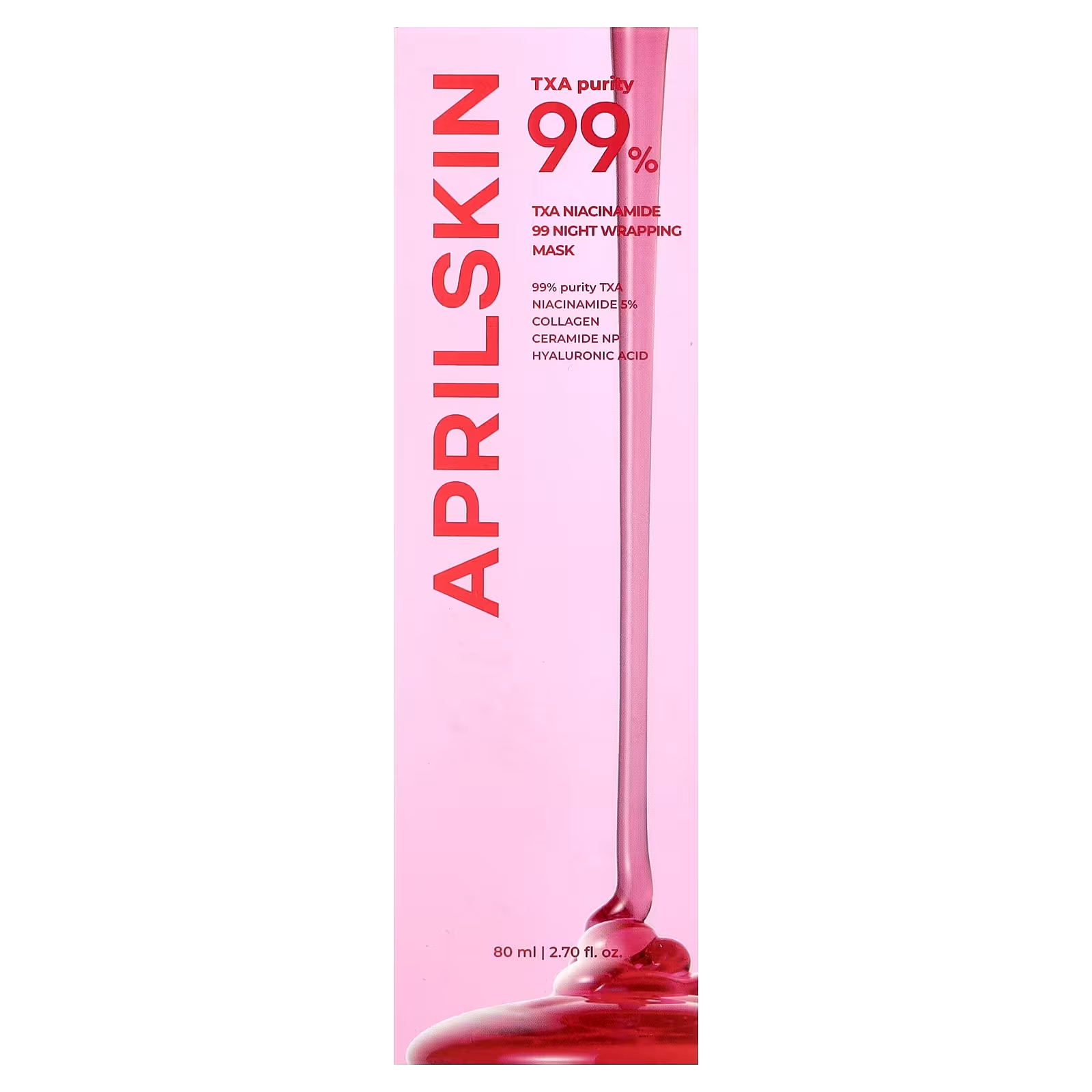 April Skin Txa Niacinamide 99 Night Wrapping Mask 80ml