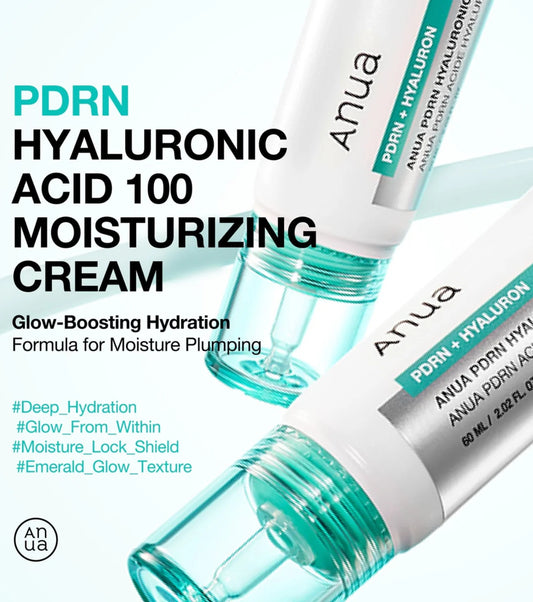 Anua Pdrn Hyaluronic Acid 100 Moisture Cream 60ml