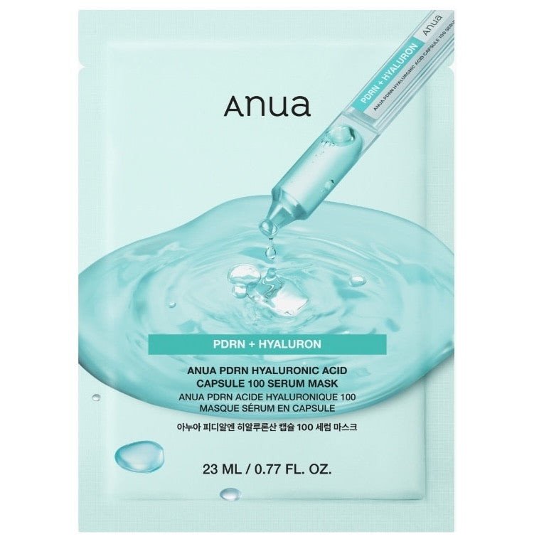 Anua Pdrn Hyaluronic Acid Capsule 100 Serum Mask 23ml 1Pc