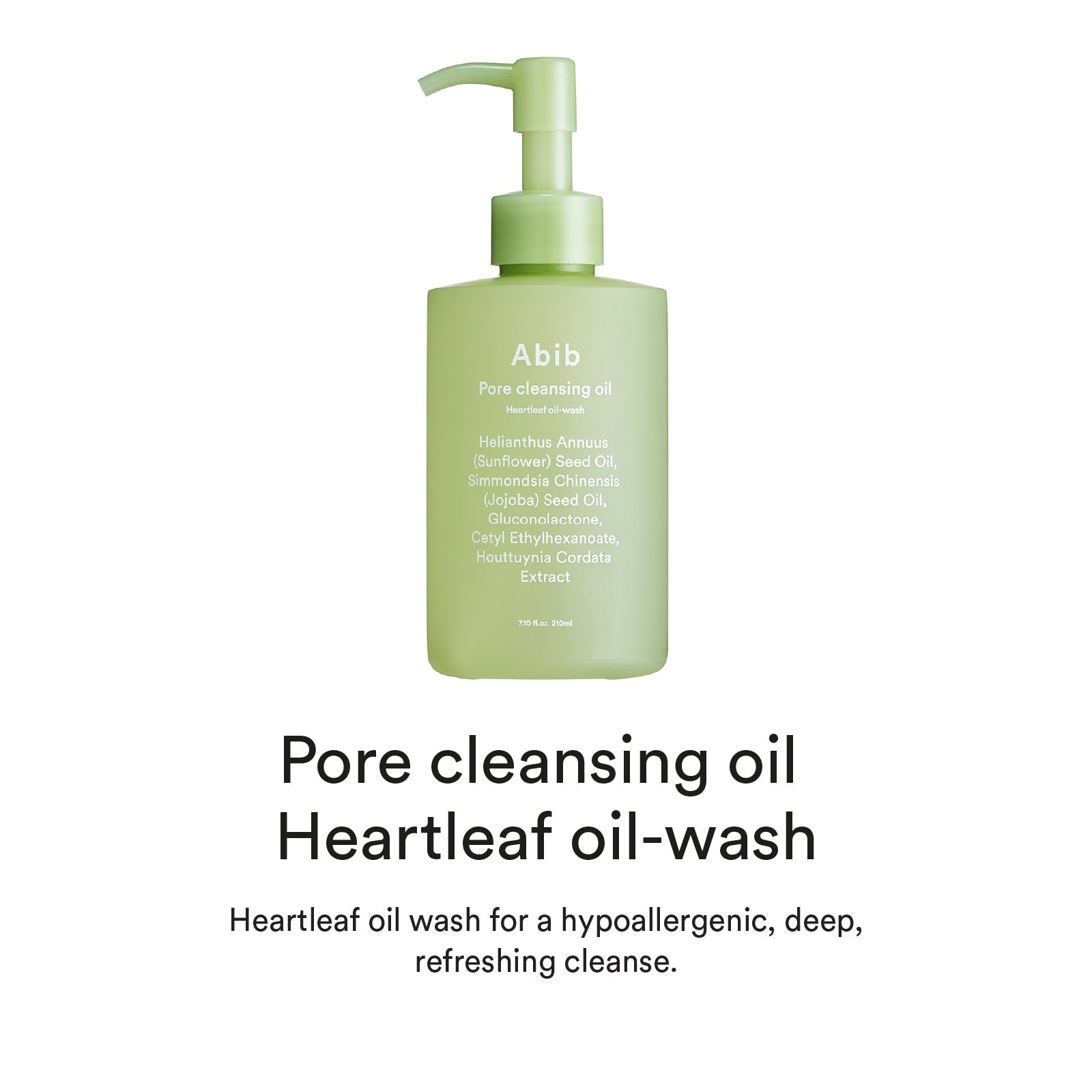 Abib Pore Cleansing Oil Heartleaf Oil-Wash 210ml