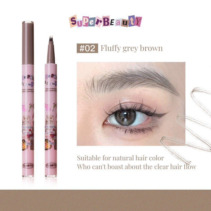 Flortte I Am Super Beauty Liquid Eyebrown Pen 0.5ml