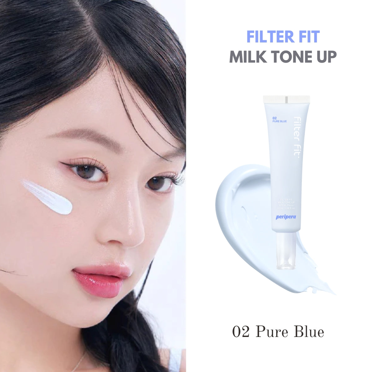 Peripera Filter Fit Milk Tone Up Spf30 Pa++