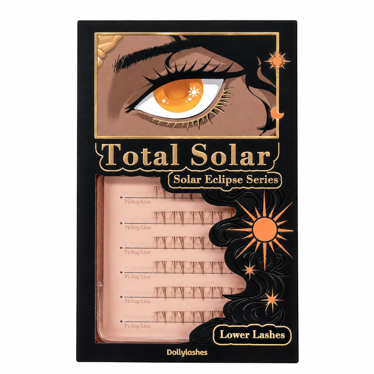 Dollylashes Solar Eclipse Series Total Solar 50Pcs