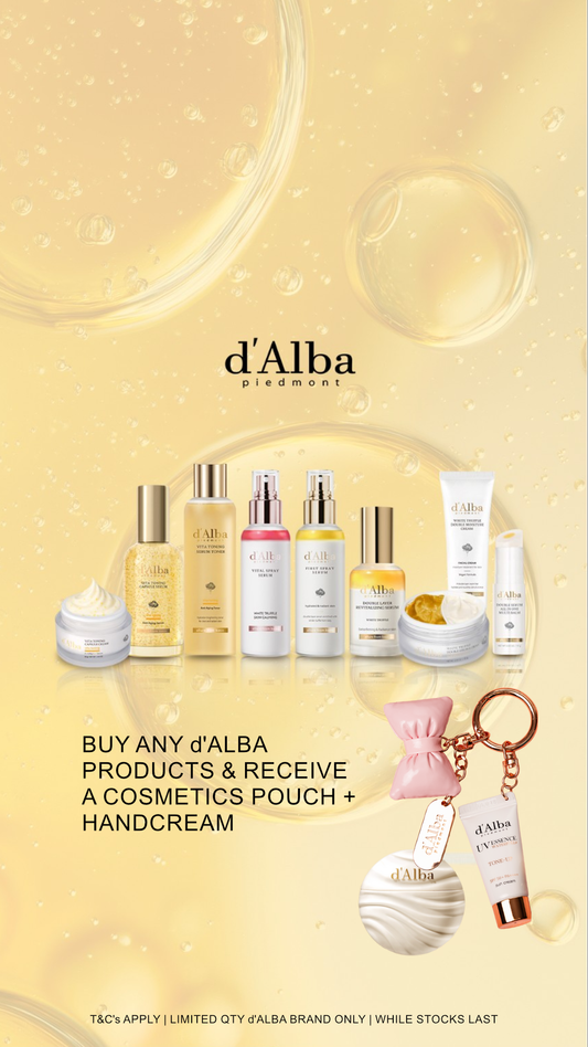 GWP d'Alba Cosmetics Pouch