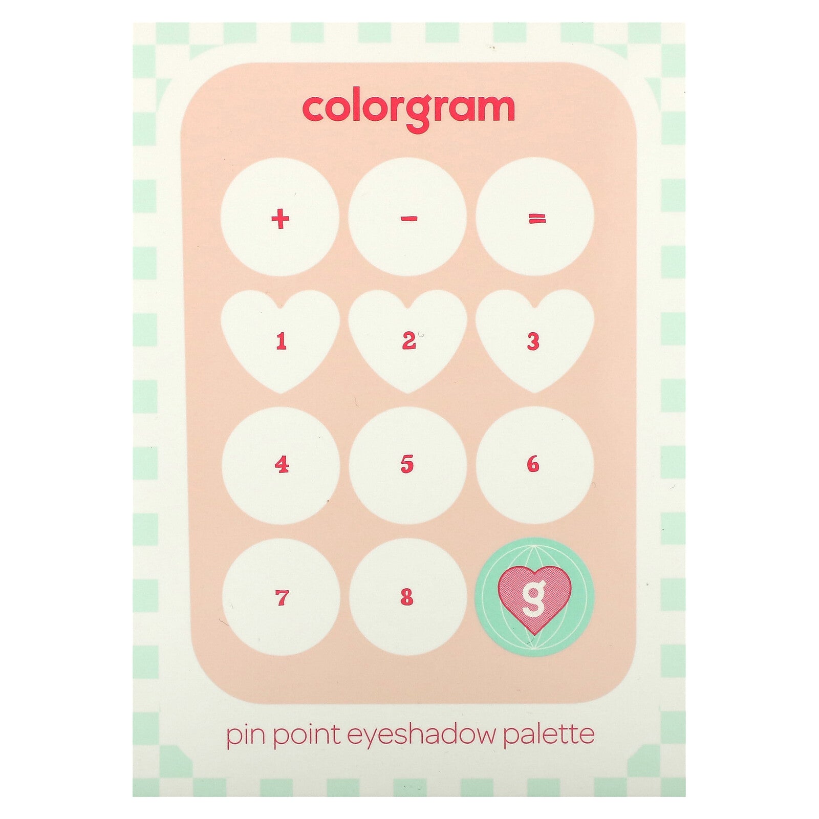 Colorgram Pin Point Eyeshadow Palette