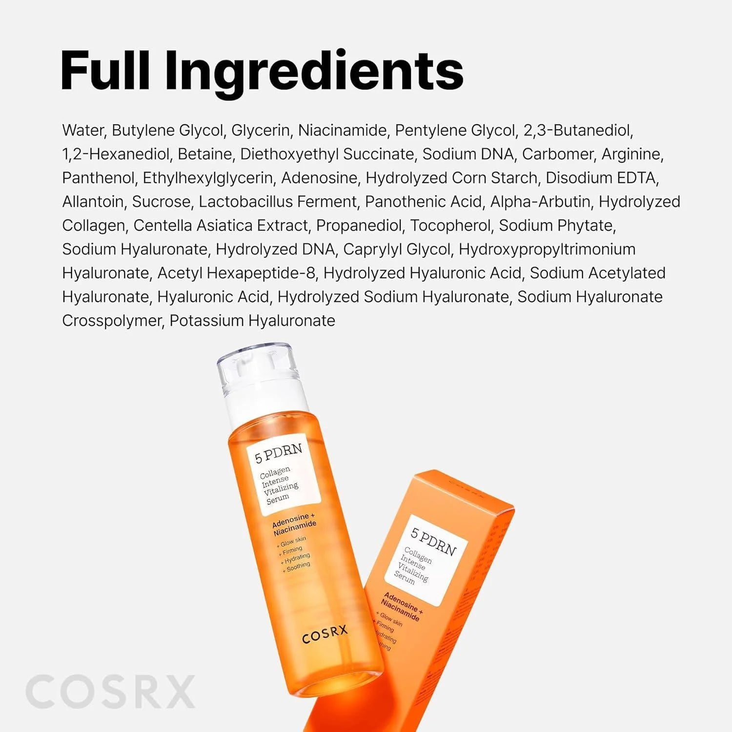Cosrx 5 Pdrn Collagen Intense Serum 100ml