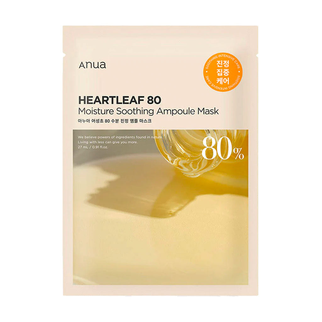 Anua Heartleaf 80 Moisture Soothing Ampoule Mask 27ml