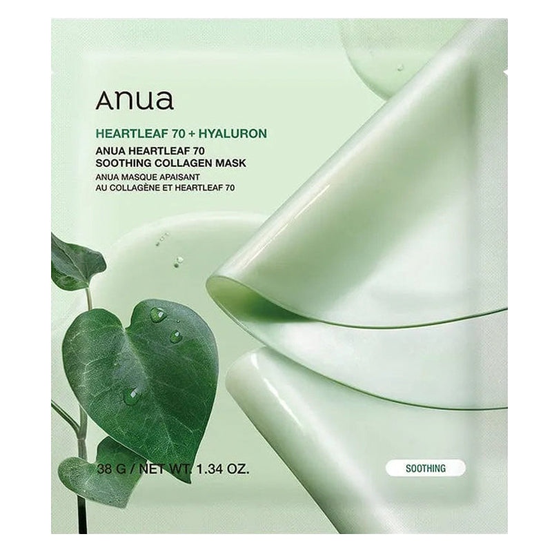 Anua Heartleaf 70 Soothing Collagen Mask 1Pc