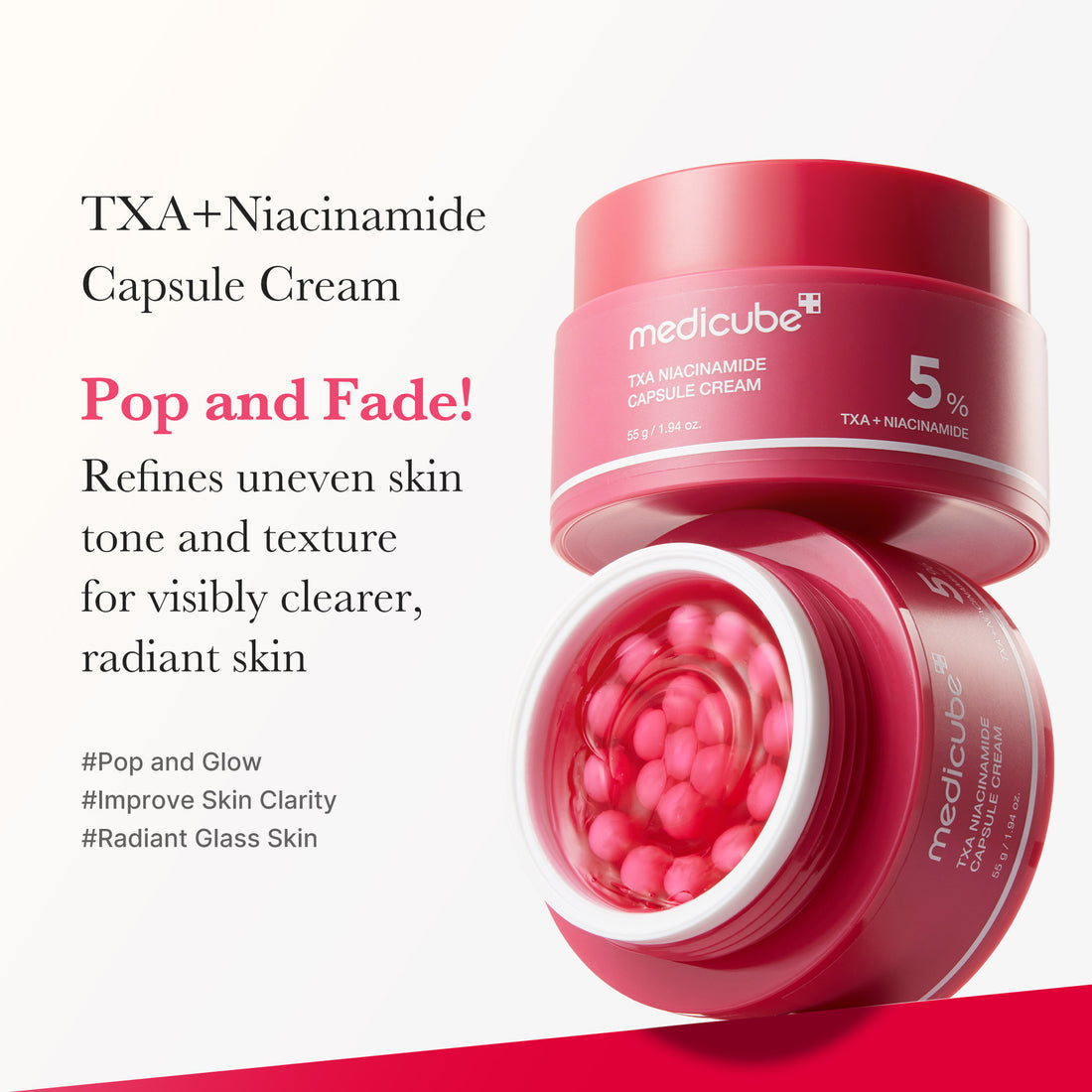 Medicube Txa Niacinamaide Capsule Cream 55g