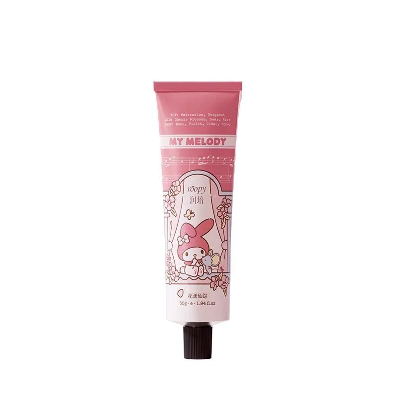 Roopy X Sanrio Fougere Fragrance Plant Essential Oil Hand Cream 55g