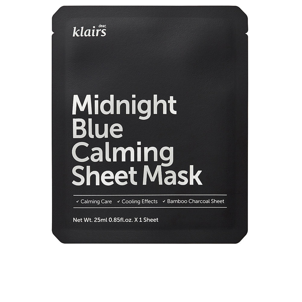 Dear Klairs Midnight Blue Calming Sheet Mask 1Pcs
