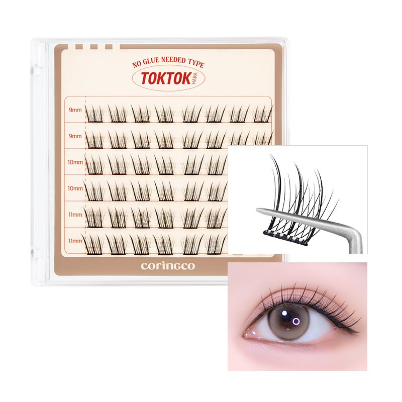 Coringco Toktokhara No Glue Eyelash