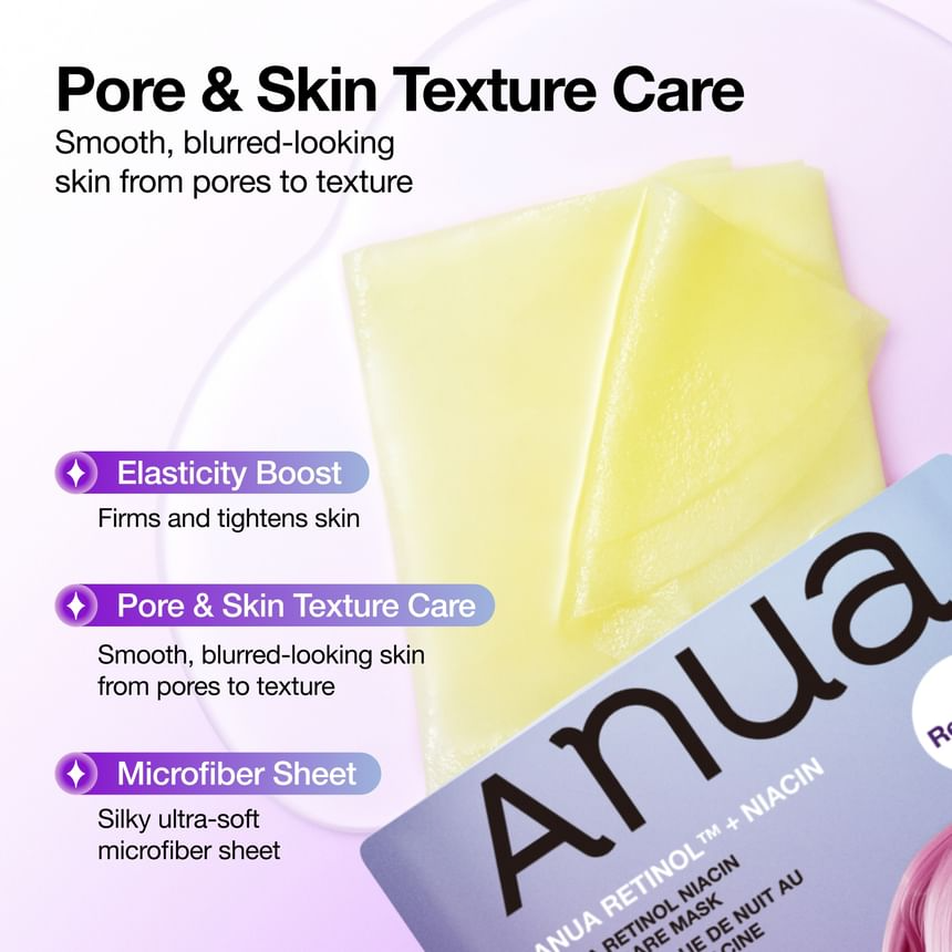 Anua X KDH Retinol Niacin Night Care Mask 1Pc
