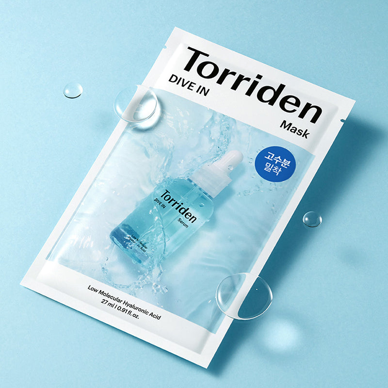Torriden Dive-In Low Molecular Hyaluronic Mask 5+1