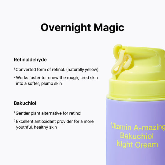 By Wishtrend Vitamin A-mazing Bakuchiol Night Cream 30g