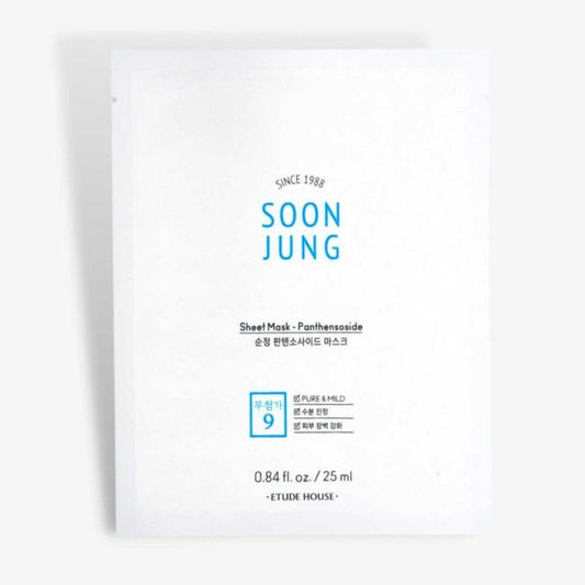 Etude House Soon Jung Panthensoside Sheet Mask 1Pcs