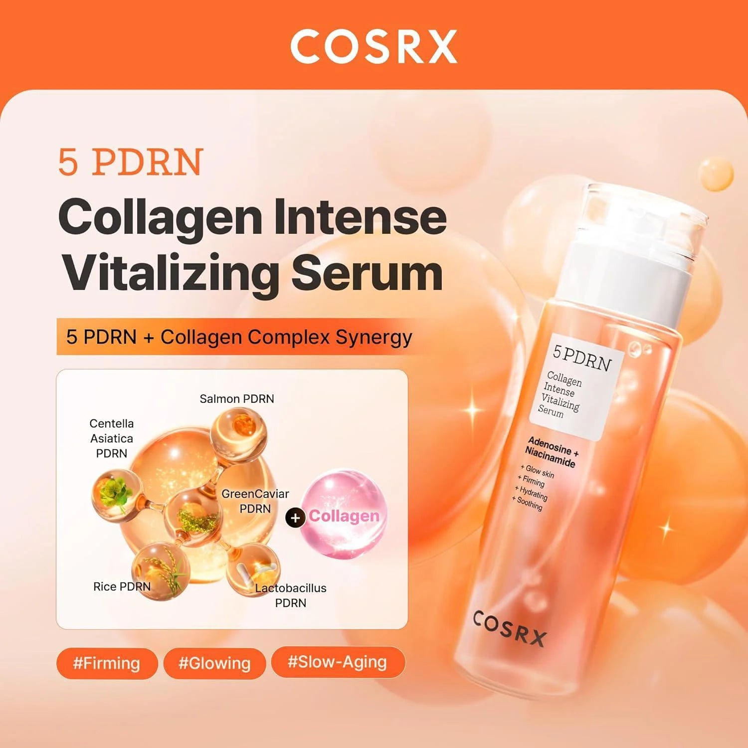 Cosrx 5 Pdrn Collagen Intense Serum 100ml