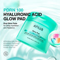 Load image into Gallery viewer, Anua Pdrn 100 Hyaluronic Acid Glow Pad 180ml 60ea
