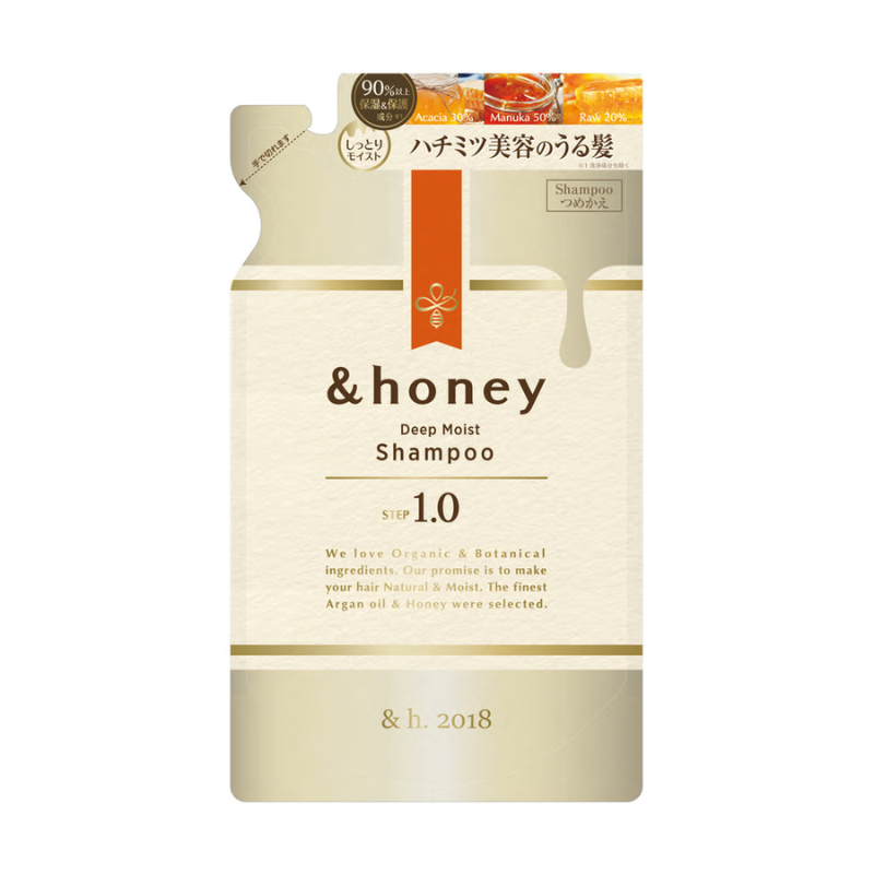 &honey Deep Moist Shampoo 1.0 Refill 350ml