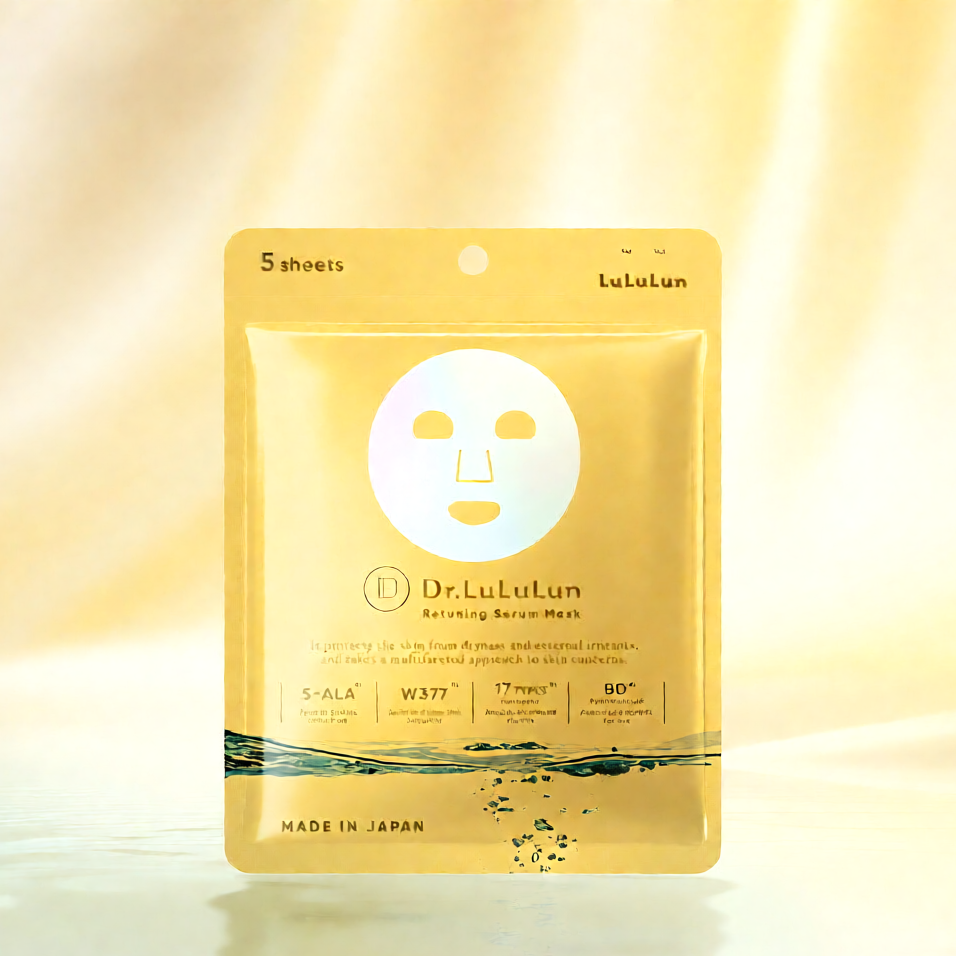Lululun Dl Face Mask Cr 1Fl 5sheets