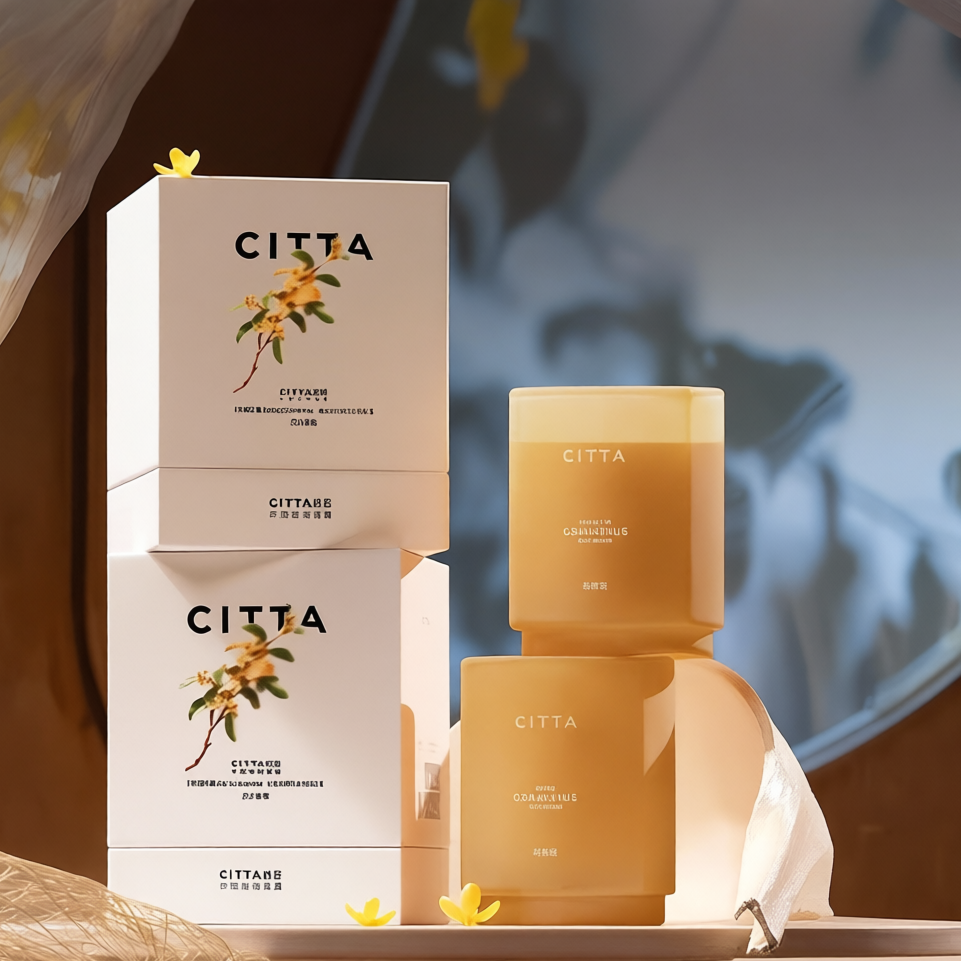 Citta Lingchuan Osmanthus Series Fragrance Candle 168g