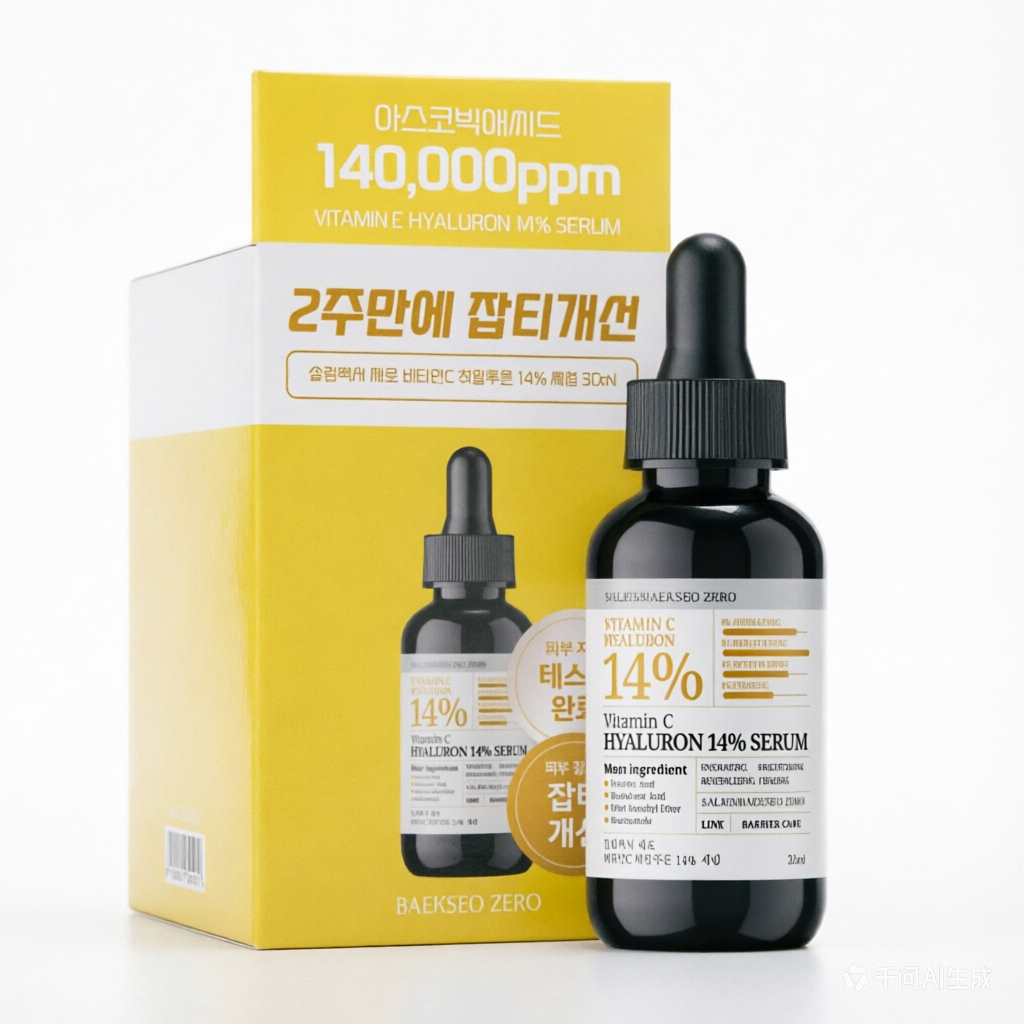 Salim Baekseo Vitamin C Hyaluron 14% Serum 30ml