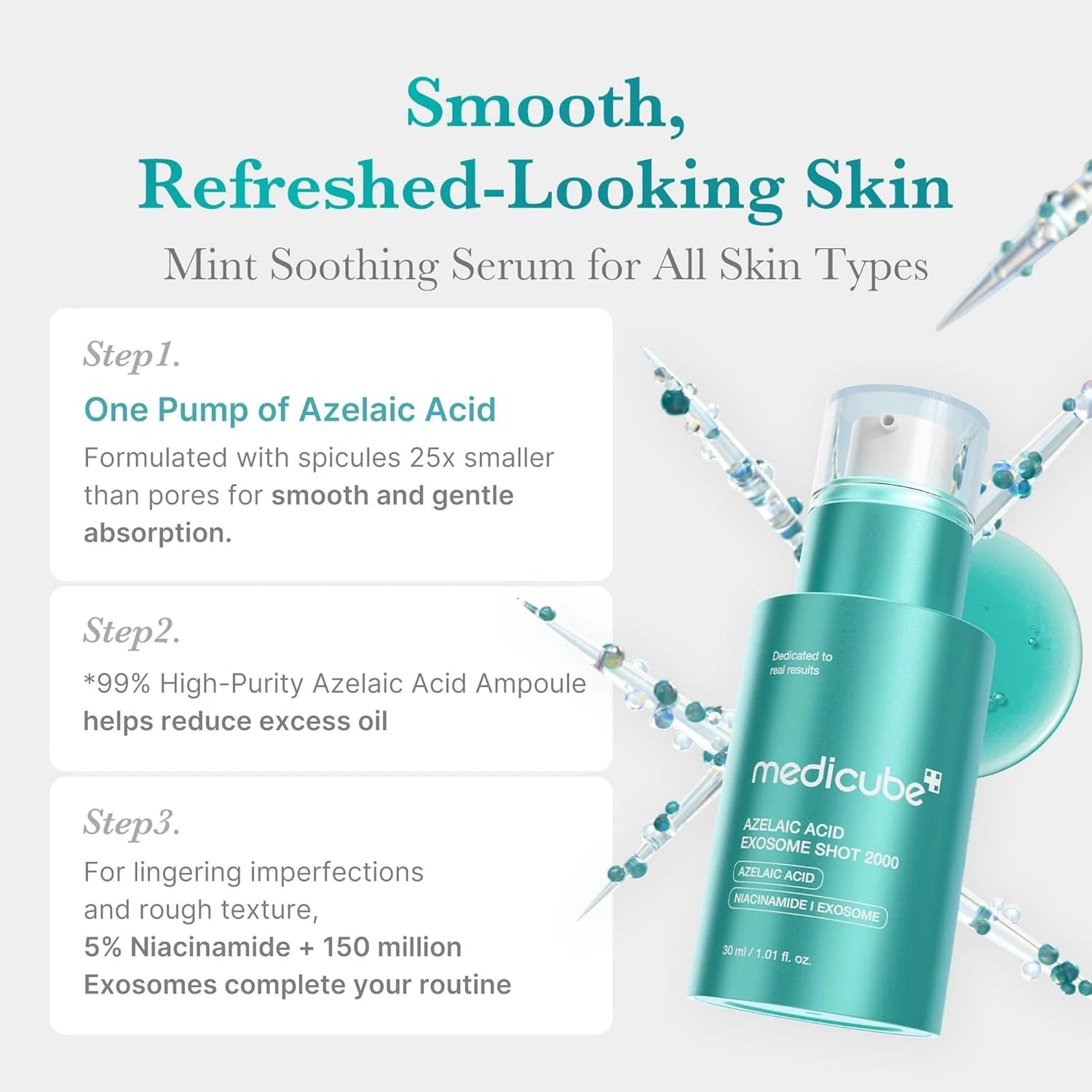 Medicube Azelaic Acid Exosome Shot 2000 30ml